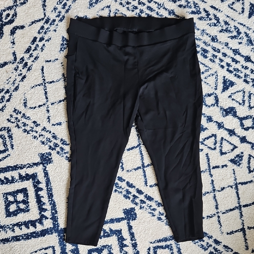 Sz 3X Torrid Black Ankle-Length Women's Pants